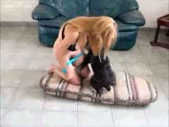 Stunning Married slut takes her loyal dogs cock unfathomable